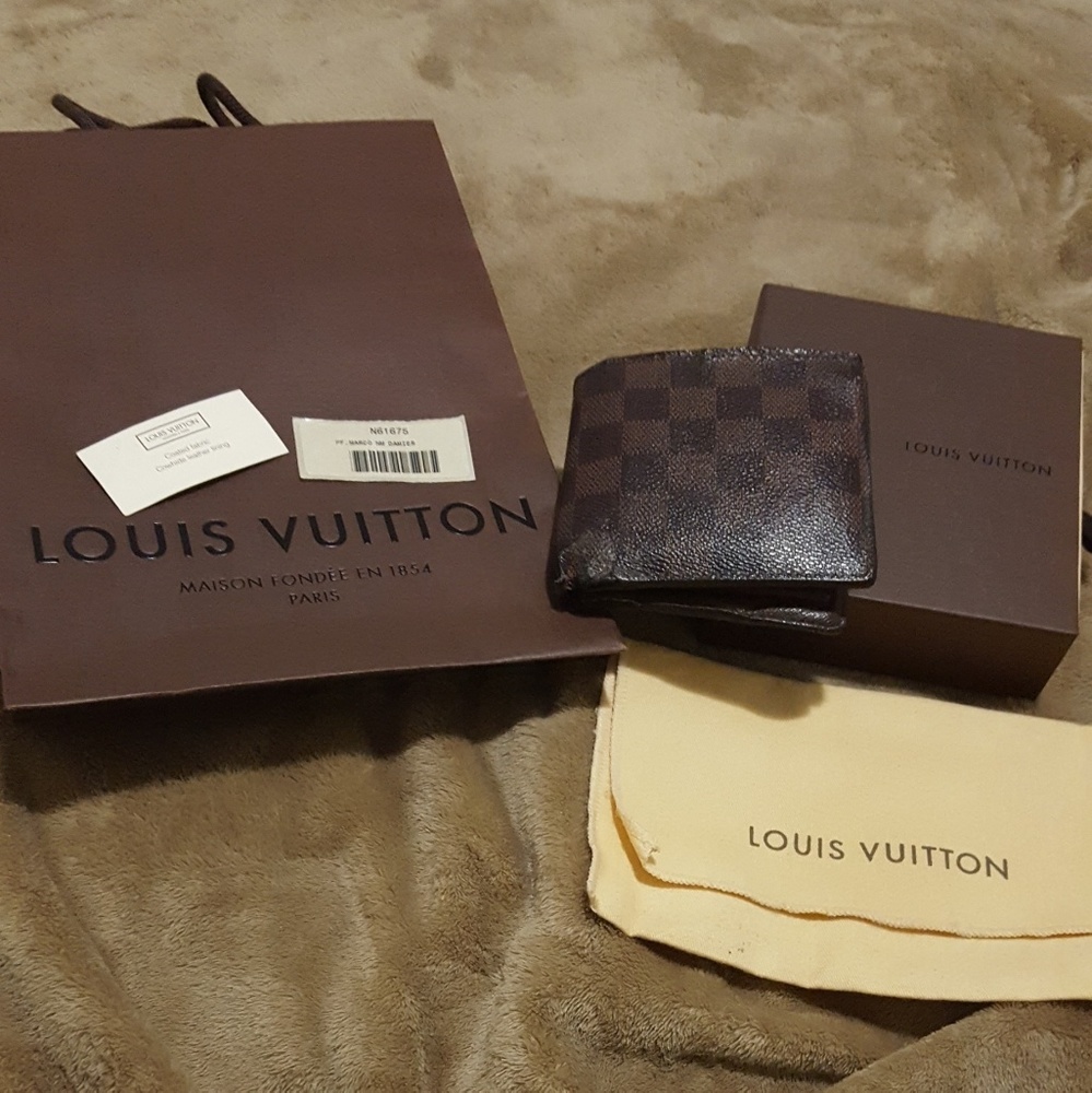 Louis Vuitton Marco Wallet with dust bag